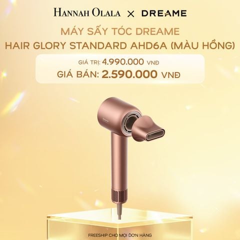  DEAL 7: MÁY SẤY TÓC DREAME HAIR GLORY STANDARD AHD6A - BẢN QUỐC TẾ - BH 24 THÁNG 
