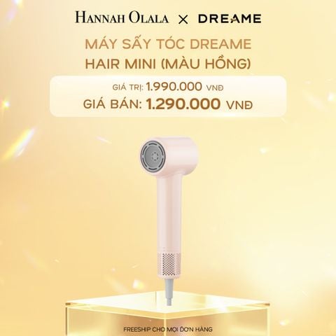  DEAL 12: MÁY SẤY TÓC DREAME HAIR MINI - BẢN QUỐC TẾ - BẢO HÀNH 24 THÁNG 