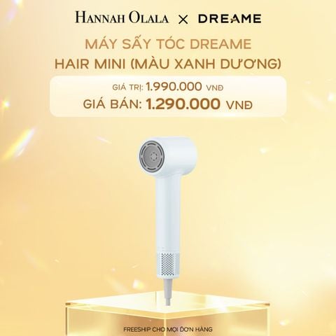  DEAL 12: MÁY SẤY TÓC DREAME HAIR MINI - BẢN QUỐC TẾ - BẢO HÀNH 24 THÁNG 