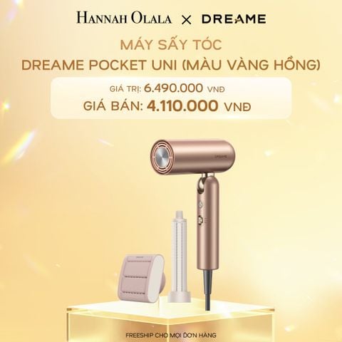  DEAL 4: MÁY SẤY TÓC DREAME POCKET UNI - BẢN QUỐC TẾ - BẢO HÀNH 24 THÁNG 