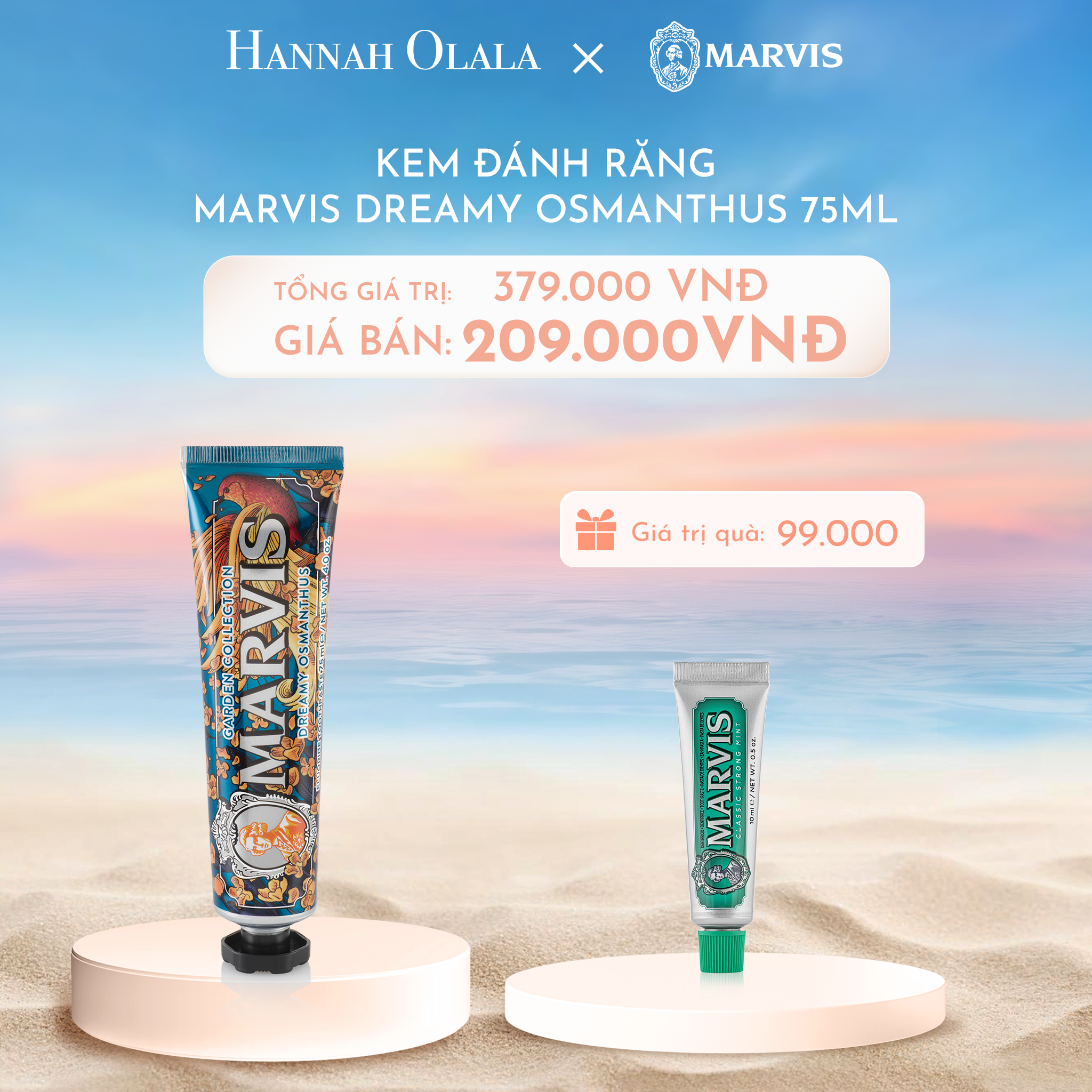  C189_DEAL 2: KEM ĐÁNH RĂNG MARVIS 