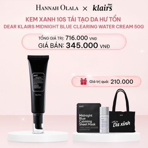  E768_DEAL 6: KEM DƯỠNG DA MIDNIGHT BLUE CLEARING WATER CREAM 50G 