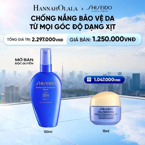  [MỚI RA MẮT] XỊT CHỐNG NẮNG TRONG SUỐT SPF50+ 150ML - DEAL 7 