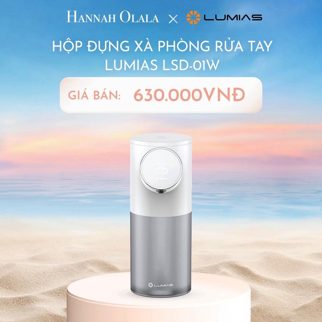  DEAL 6: HỘP ĐỰNG XÀ PHÒNG RỬA TAY LUMIAS LSD-01W 