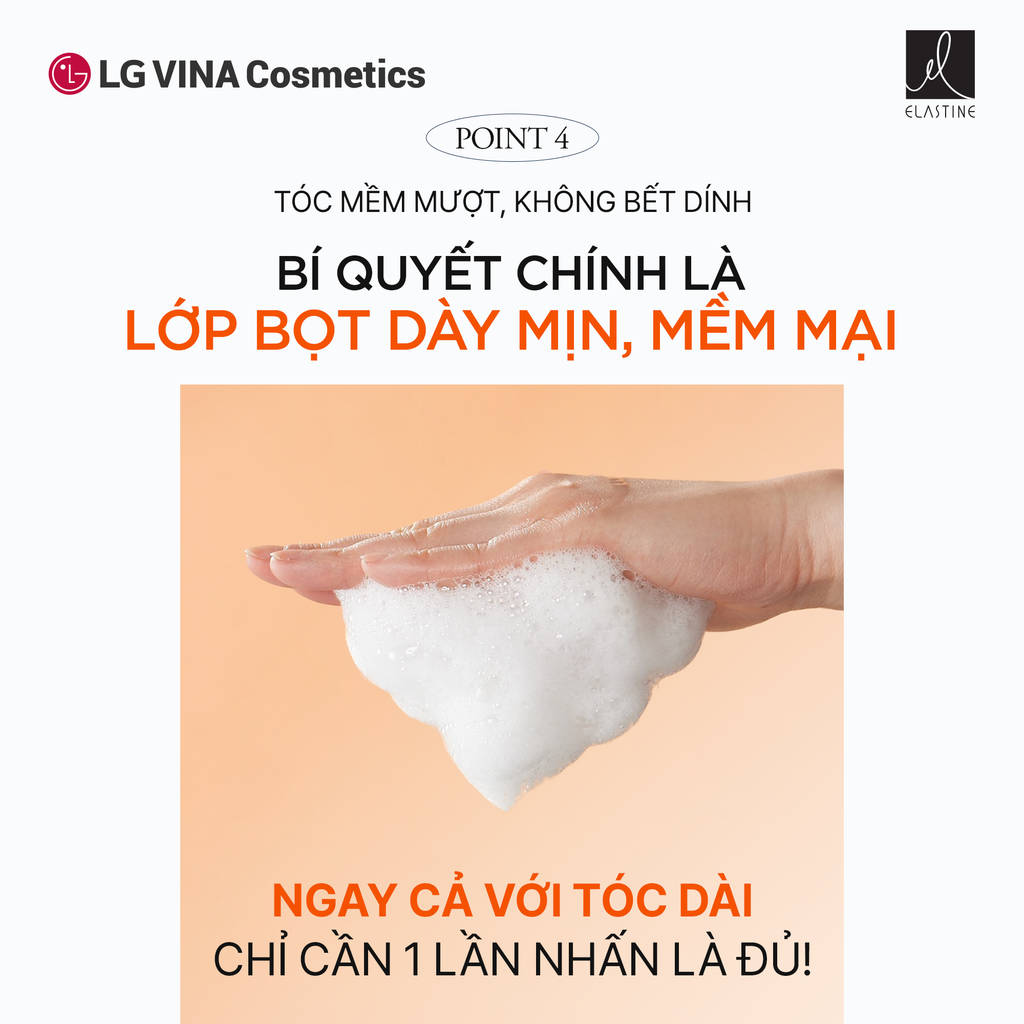  [MỚI RA MẮT] COMBO GỘI XẢ DƯỠNG TÓC MỀM MƯỢT ELASTINE PROTEIN CLINIC 10000 1000ML - A1445 
