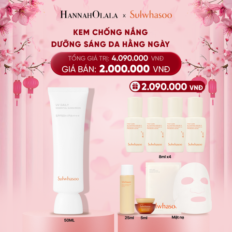  DEAL 9A: KEM CHỐNG NẮNG HÀNG NGÀY DƯỠNG SÁNG 50ML 
