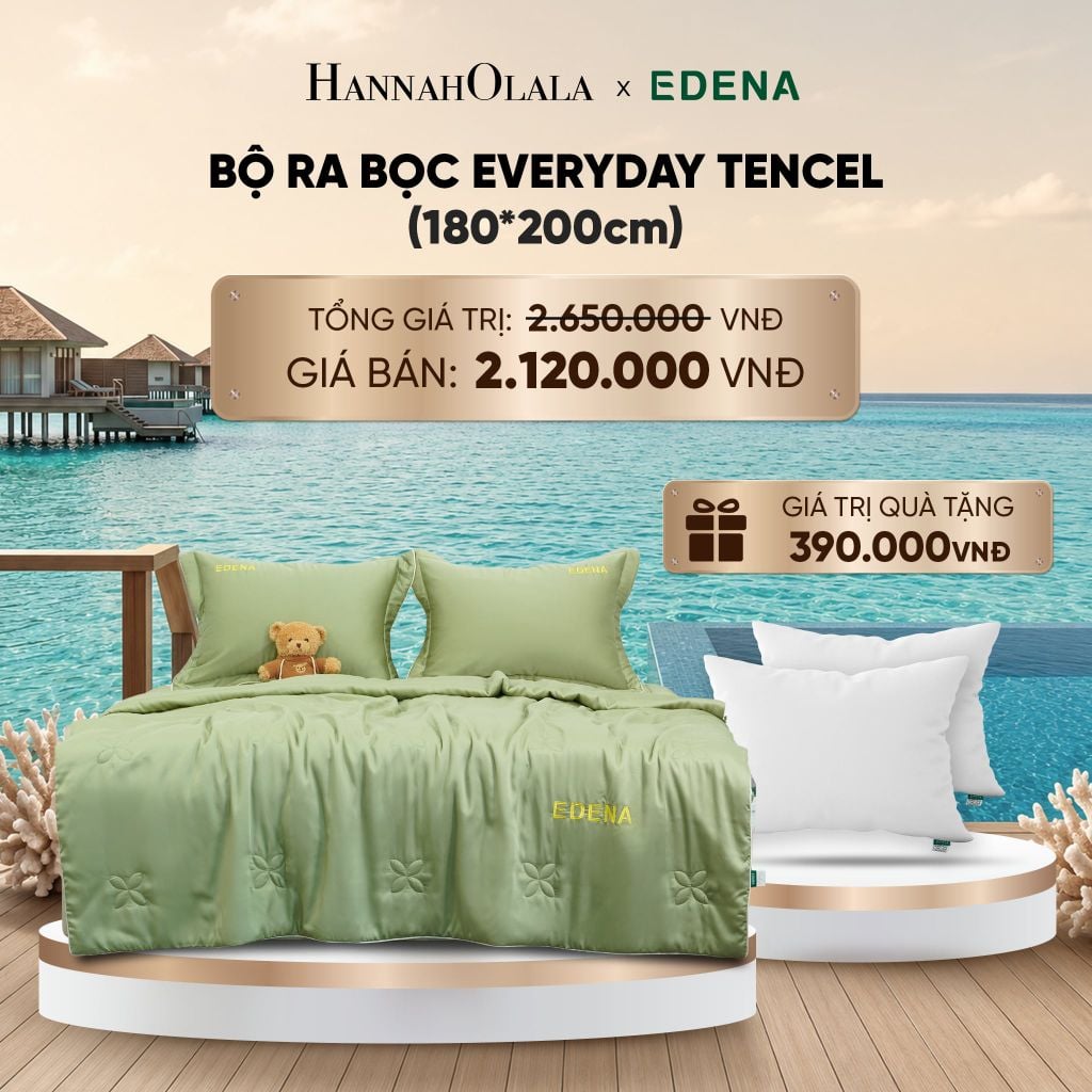  BỘ RA EVERYDAY TENCEL 60S 