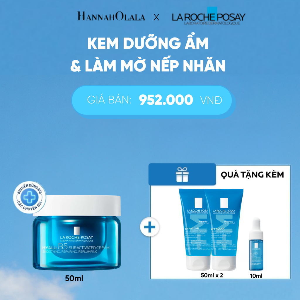  KEM DƯỠNG CẤP ẨM LA ROCHE POSAY HYALU B5 DEAL 11: 