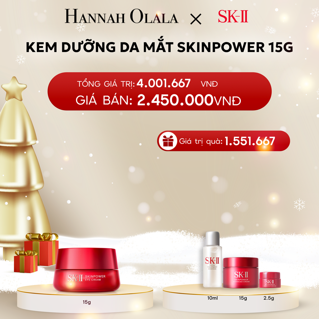  A564_DEAL 8: KEM DƯỠNG MẮT SKINPOWER 15G 