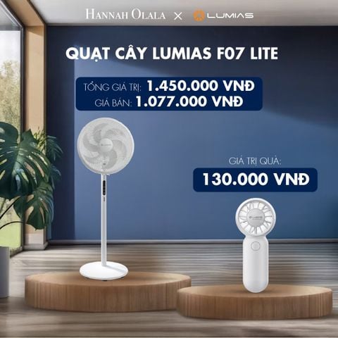  M60_DEAL 24: QUẠT CÂY LUMIAS F07 LITE 