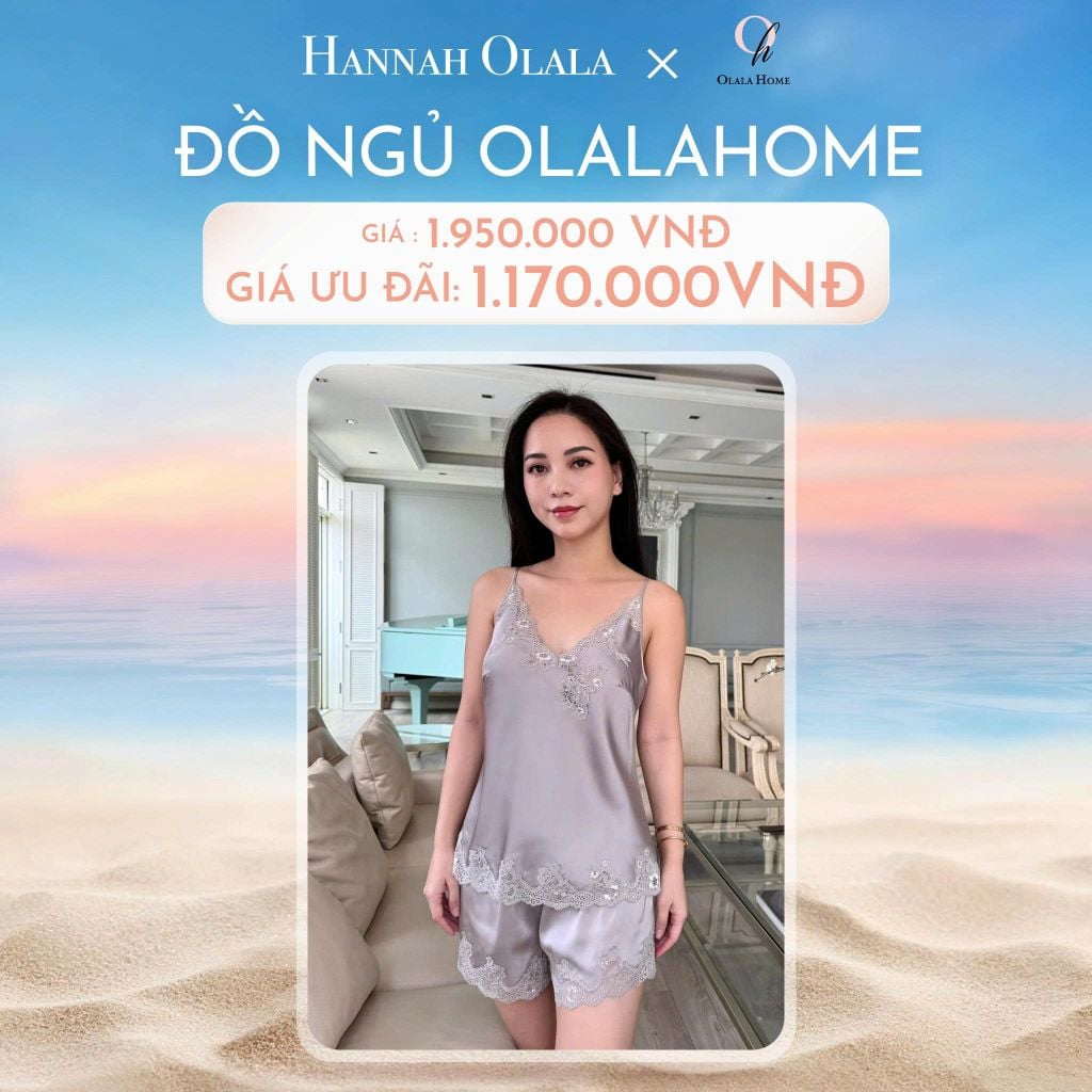  DEAL 3: ĐỒ NGỦ NGẮN LỤA - MÀU XÁM 