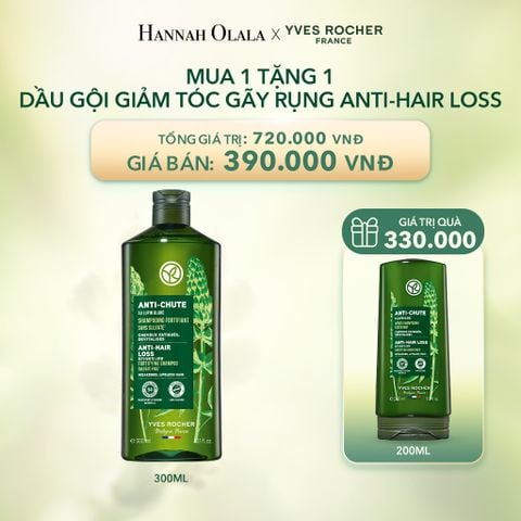  DEAL 3: MUA 1 TẶNG 1 DẦU GỘI GIẢM TÓC GÃY RỤNG ANTI-HAIR LOSS TẶNG DẦU XẢ 