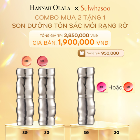  DEAL 4: COMBO 2 SON DƯỠNG TÔN SẮC MÔI RẠNG RỠ PERFECTING LIP COLOR (MUA 2 TẶNG 1) 