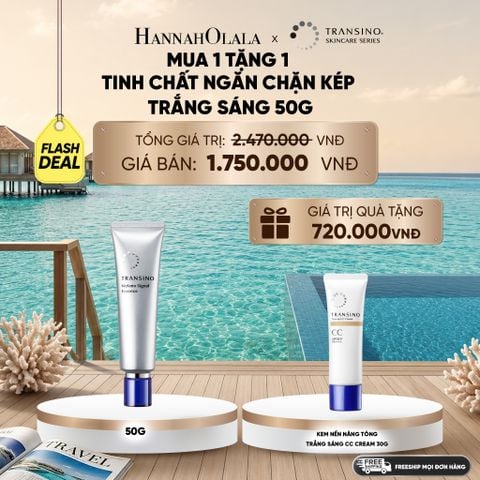  FLASHDEAL TINH CHẤT NGĂN NGỪA KÉP TRẮNG SÁNG 50G DEAL 1: 
