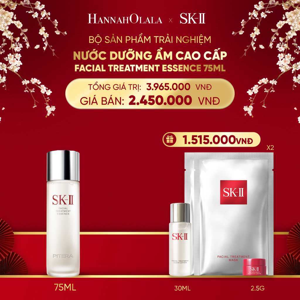 DEAL 15: BỘ SẢN PHẨM SK-II TRẢI NGHIỆM ĐẦU TIÊN 