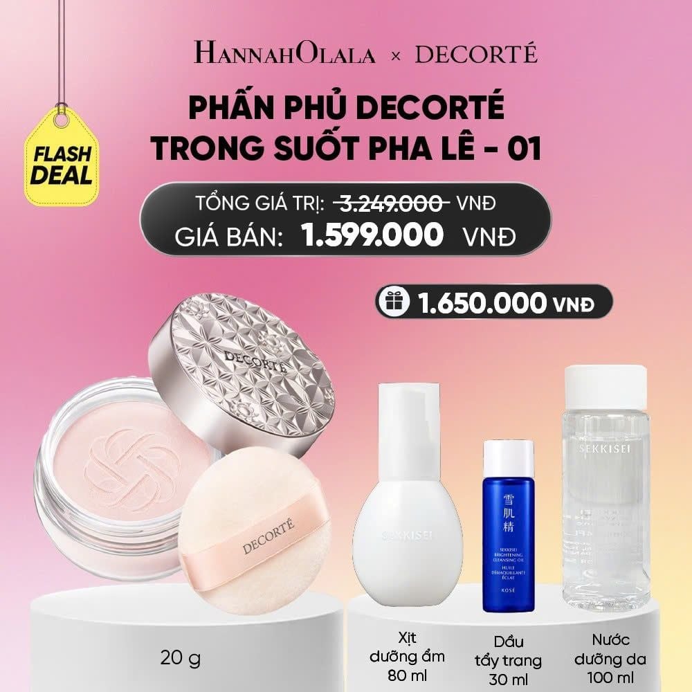  FLASHDEAL 2: PHẤN PHỦ DECORTÉ_A1793 