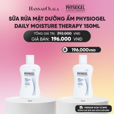  FLASH DEAL SỮA RỬA MẶT DƯỠNG ẨM PHYSIOGEL DAILY MOISTURE THERAPY 150ML_A711 