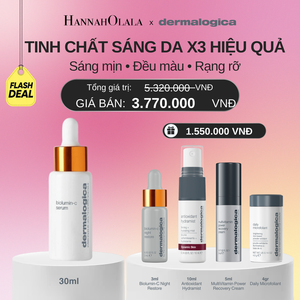  TINH CHẤT LÀM SÁNG X3 LẦN HIỆU QUẢ BIOLUMIN C SERUM 30ML - FLASHDEAL 4_A1776 