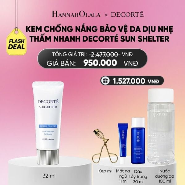 FLASHDEAL: KEM CHỐNG NẮNG BẢO VỆ DA DECORTÉ_KHÔNG NÂNG TÔNG_A1830 