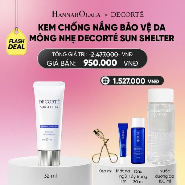  FLASHDEAL: KEM CHỐNG NẮNG BẢO VỆ DA DECORTÉ_KHÔNG NÂNG TÔNG_A1830 