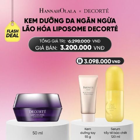  [FLASH DEAL 2]: KEM DƯỠNG DA NGĂN NGỪA LÃO HÓA LIPOSOME DECORTÉ 50ML_A1827 