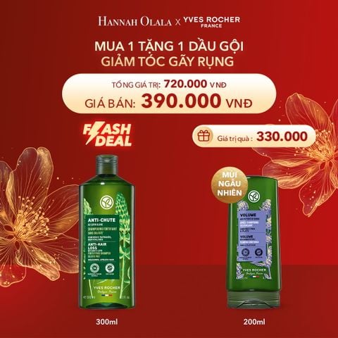  DEAL 2: MUA 1 TẶNG 1 DẦU GỘI GIẢM TÓC GÃY RỤNG TẶNG DẦU XẢ NGẪU NHIÊN 