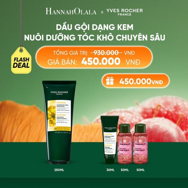  DẦU GỘI DẠNG KEM NUÔI DƯỠNG TÓC KHÔ CHUYÊN SÂU TẶNG 2 MINI GIẤM XẢ TÓC BÓNG MƯỢT + MINI DẦU GỘI DẠNG KEM 