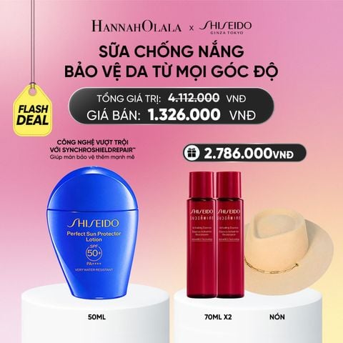  SỮA CHỐNG NẮNG DƯỠNG DA SHISEIDO GSC PERFECT SUN PROTECTOR LOTION SPF50+ 50ML - DEAL 4_A541 