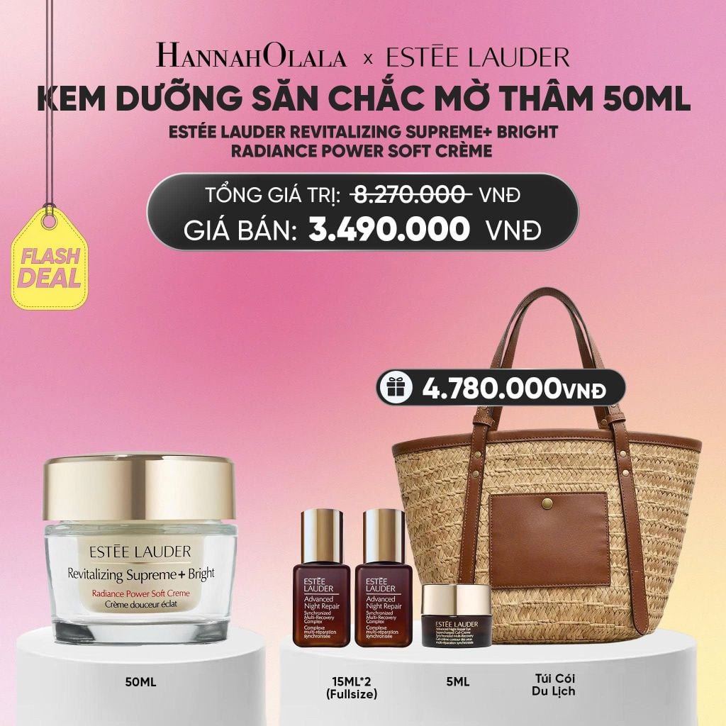  KEM DƯỠNG SĂN CHẮC MỜ THÂM ESTÉE LAUDER REVITALIZING SUPREME+ BRIGHT RADIANCE POWER SOFT CRÈME 50ML_A1600 