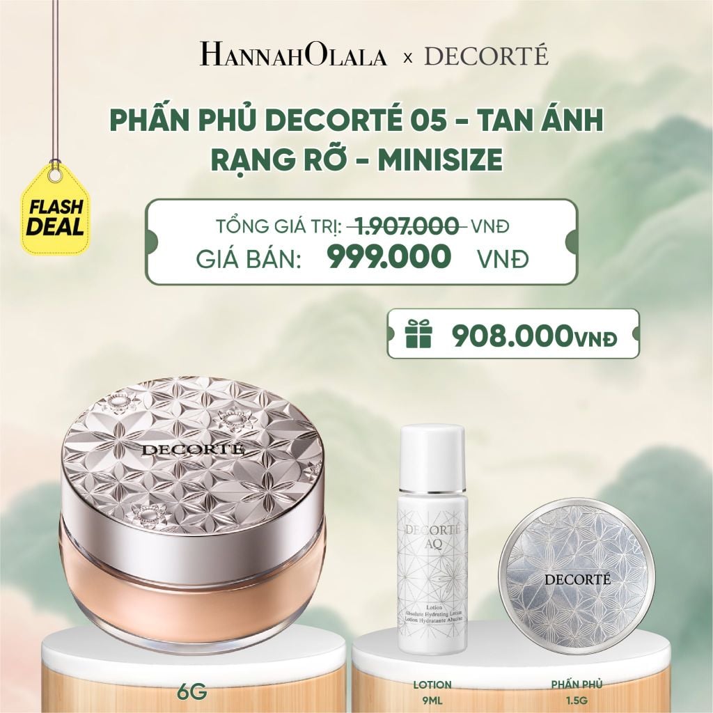  [FLASH DEAL] PHẤN PHỦ DECORTÉ MINISIZE - A461 