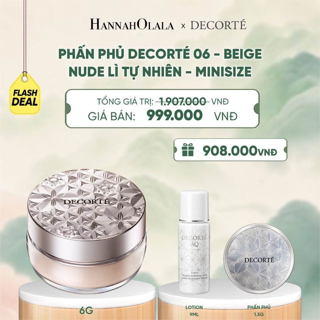  [FLASH DEAL] PHẤN PHỦ DECORTÉ MINISIZE - A461 