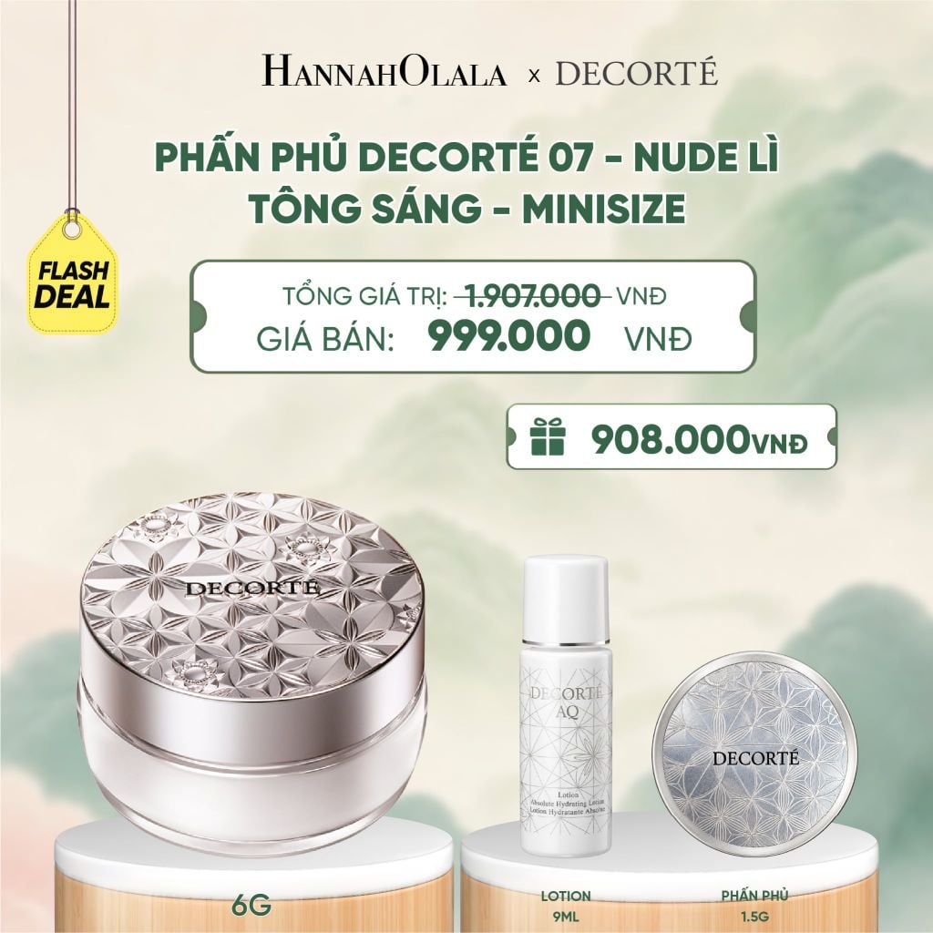 [FLASH DEAL] PHẤN PHỦ DECORTÉ MINISIZE - A461 
