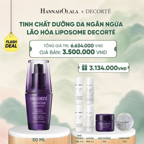  [FLASH DEAL] TINH CHẤT DƯỠNG DA NGĂN NGỪA LÃO HÓA LIPOSOME DECORTÉ 50 ML - A451 