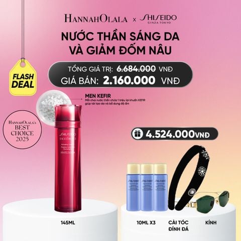  NƯỚC THẦN ĐỎ SHISEIDO EUDERMINE ACTIVATING ESSENCE 145ML - DEAL 22.2_ A5401 