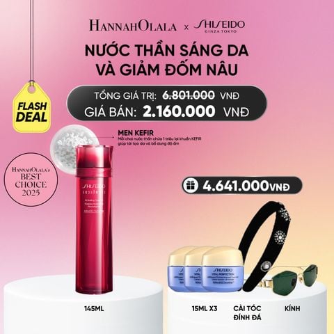  NƯỚC THẦN ĐỎ SHISEIDO EUDERMINE ACTIVATING ESSENCE 145ML - DEAL 22.1_ A5400 