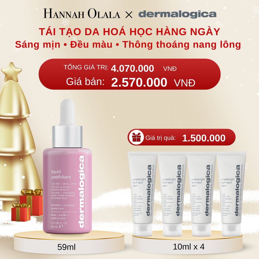  FLASHDEAL 1: PEEL CẢI THIỆN BỀ MẶT DA HÀNG NGÀY PHIÊN BẢN NÂNG CẤP LIQUID PEELFOLIANT 59ML 