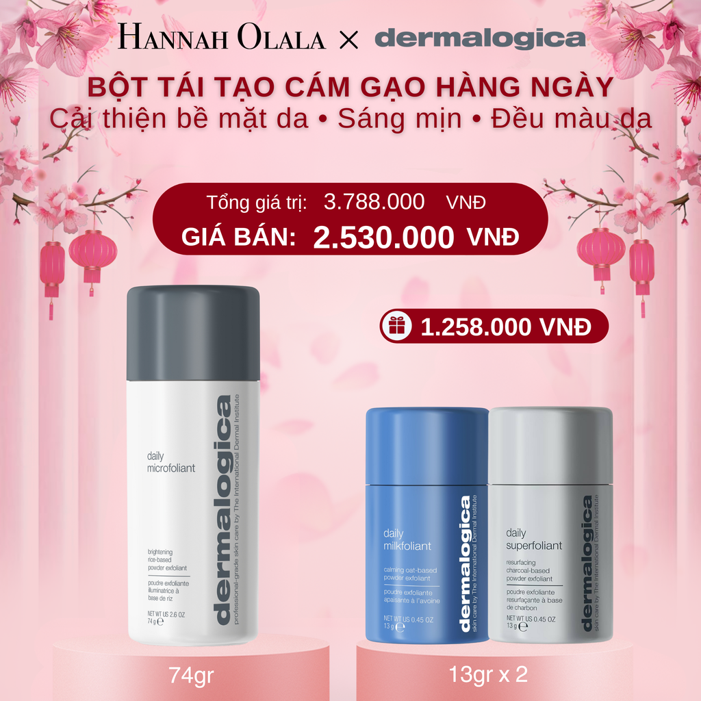  FLASHDEAL 1: TẨY DA CHẾT SÁNG MỊN – RẠNG RỠ DAILY MICROFOLIANT 74GR 