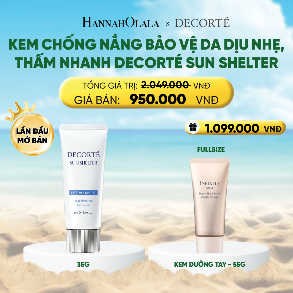  [FLASH DEAL] KEM CHỐNG NẮNG BẢO VỆ DA DECORTÉ SUN SHELTER 