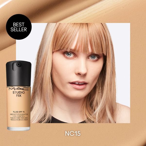  E48_DEAL 3: KEM NỀN MAC KAIZEN STUDIO FIX FLUID SPF 15 30ML 