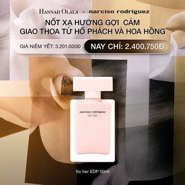  NƯỚC HOA NỮ NARCISO RODRIGUEZ FOR HER EAU DE PARFUM 50ML - DEAL 2.1 - N28 