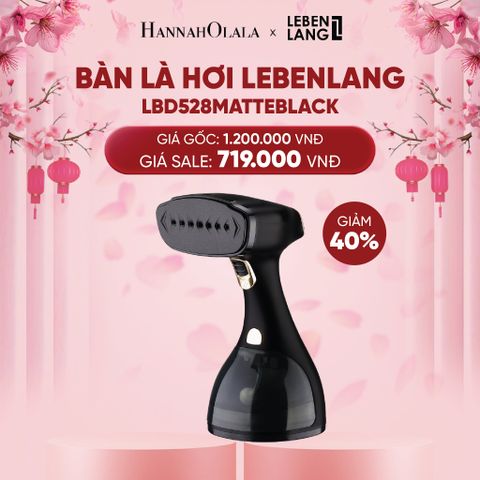  DEAL 2: BÀN LÀ HƠI CẦM TAY LEBENLANG LBD528, 1500W, 300ML 