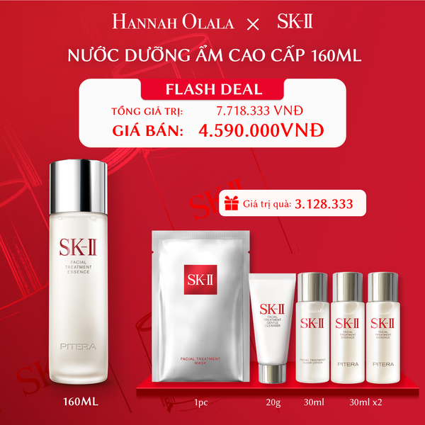  D9_[FLASH DEAL] DEAL 2FS: NƯỚC DƯỠNG ẨM CAO CẤP 160ML 