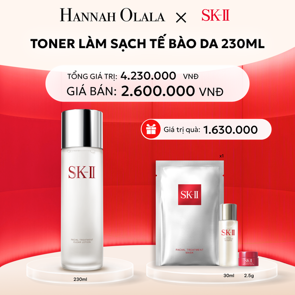  DEAL 8: TONER SK-II LÀM SẠCH TẾ BÀO DA 230ML 
