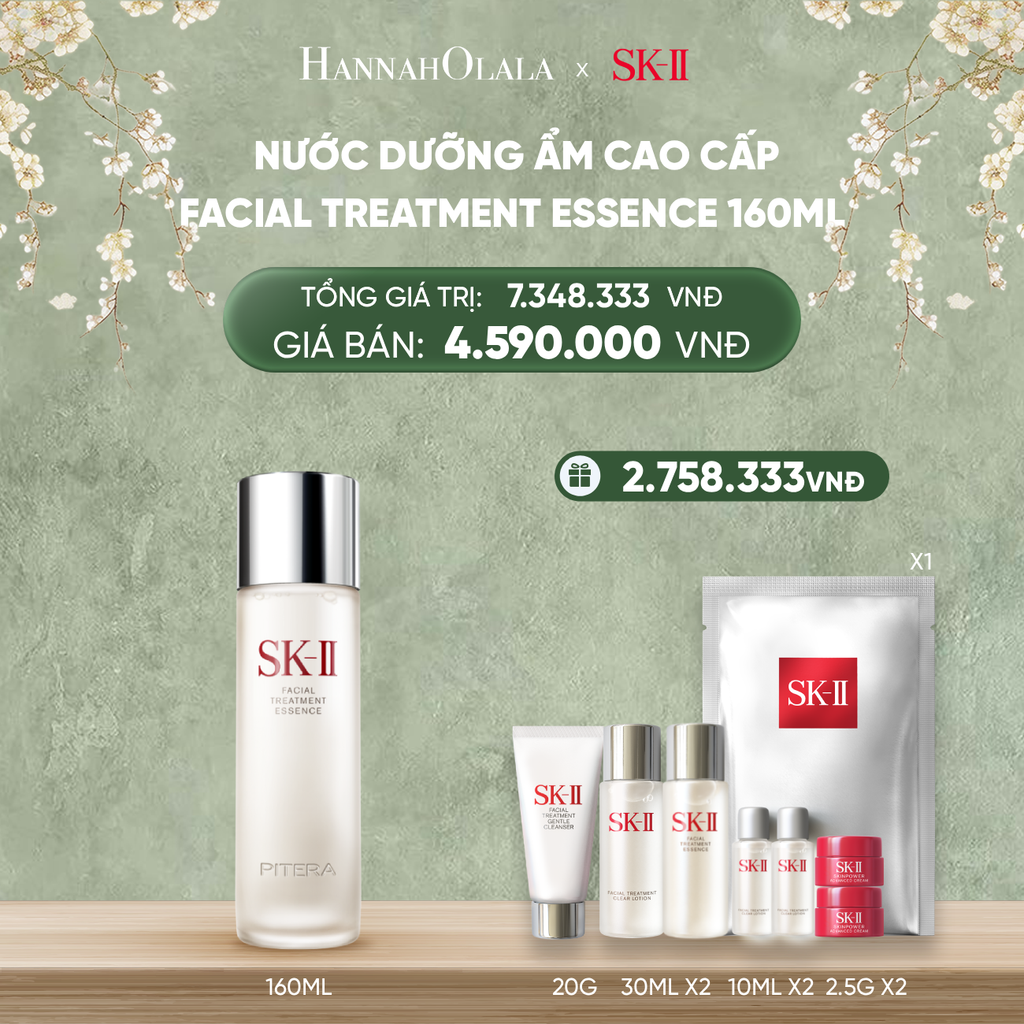  DEAL 2: NƯỚC DƯỠNG ẨM CAO CẤP 160ML 