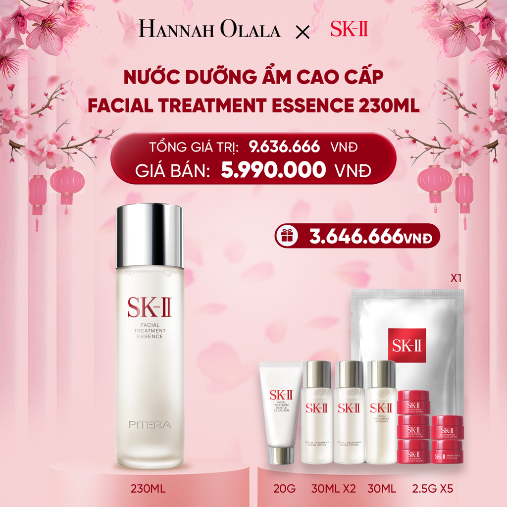  DEAL 3: NƯỚC DƯỠNG ẨM CAO CẤP 230ML 