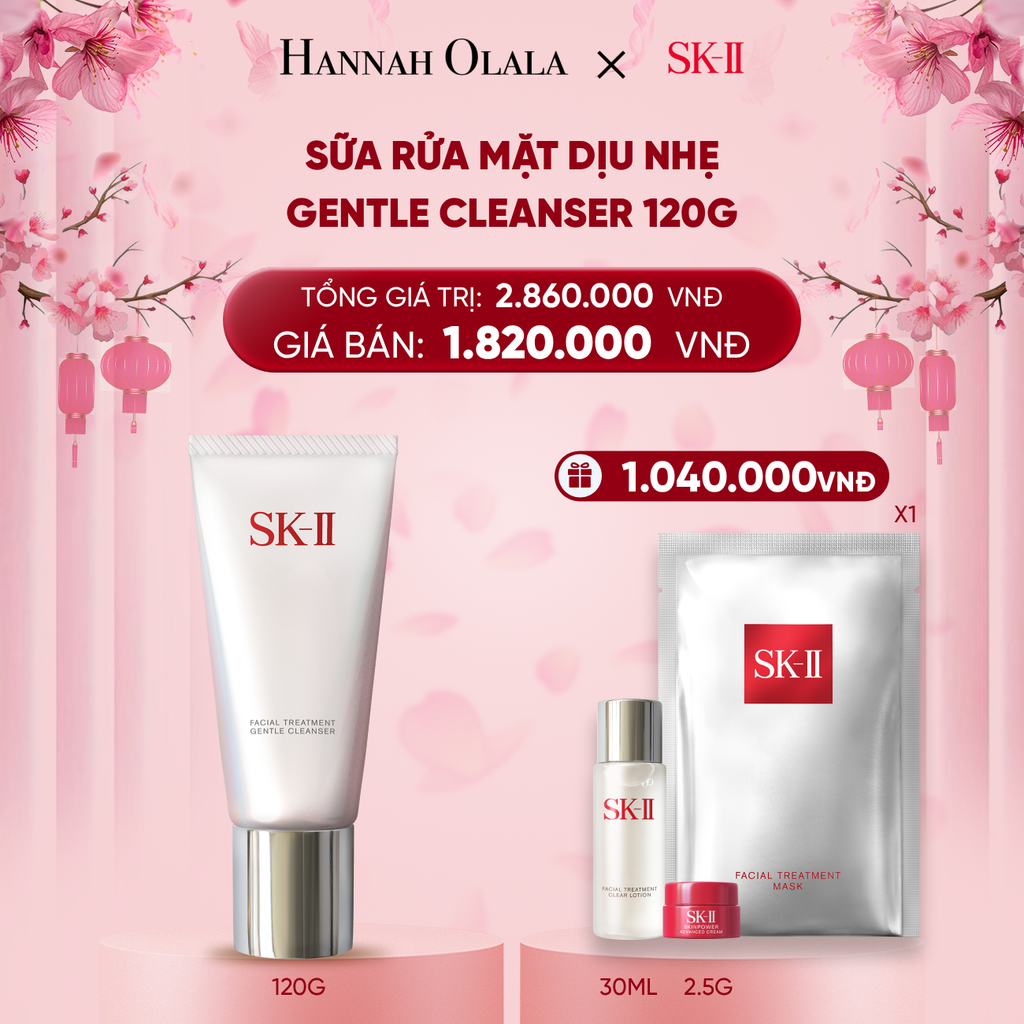  DEAL 10: SỮA RỬA MẶT DỊU NHẸ 120G 