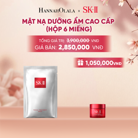  MẶT NẠ DƯỠNG ẨM CAO CẤP (HỘP 6 MIẾNG) - A2118 