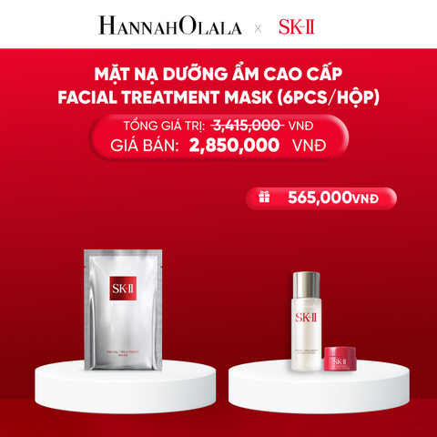  DEAL 28: MẶT NẠ DƯỠNG ẨM CAO CẤP SK-II (6 MIẾNG/ HỘP) 