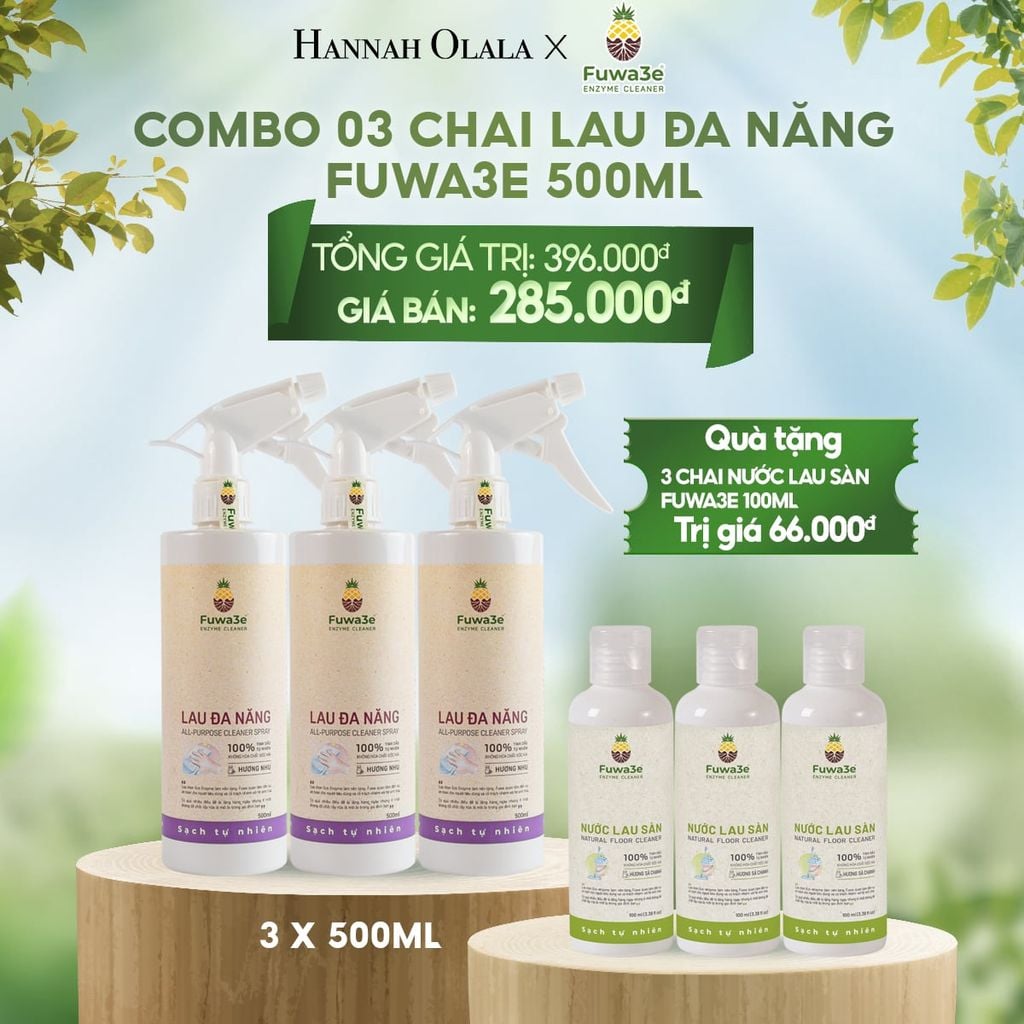  E8_DEAL 11: SET VỆ SINH BẾP: 03 LAU ĐA NĂNG 