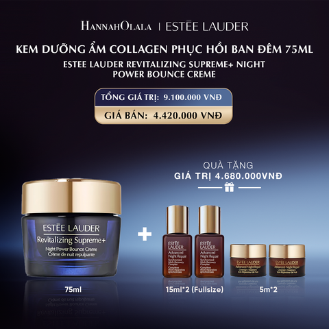  KEM DƯỠNG ESTEE LAUDER REVITALIZING SUPREME+ NIGHT POWER BOUNCE CREME 75ML 